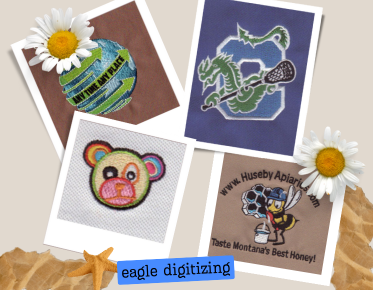 estructura de puntadas de bordado